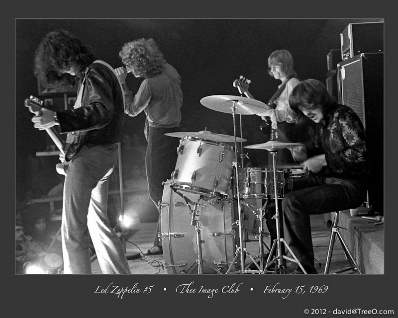 Led Zeppelin #5 - Led Zeppelin - First U.S. Tour - Thee Image - February 15, 1969