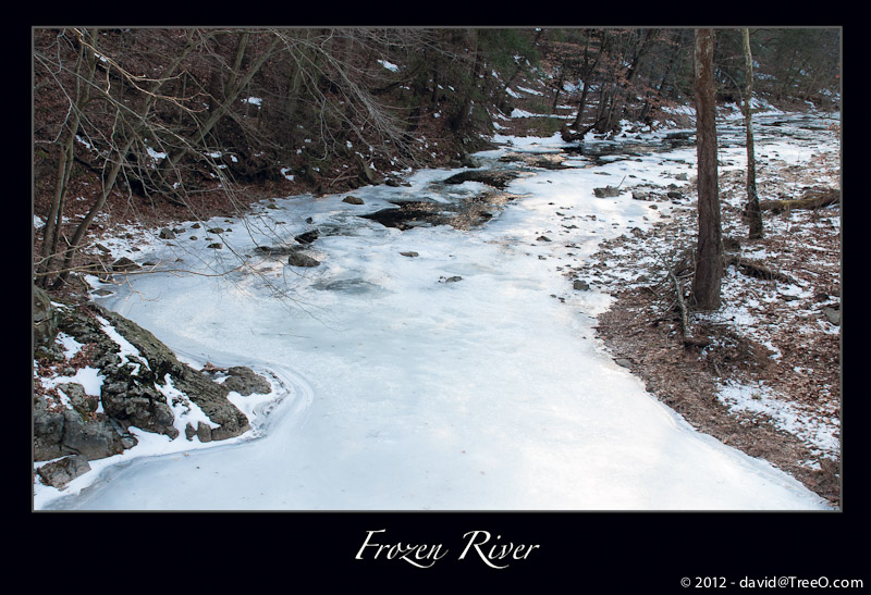 Frozen River - Bucks County, Pennsylvania - January6, 2011