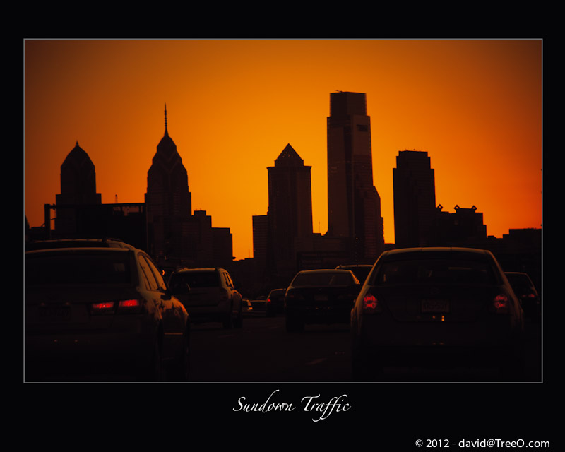 Sundown Traffic - Philadelphia, Pennsylvania - January 30, 2008