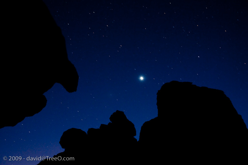 Winter Night, Valley of Fire Valley of Fire, Nevada