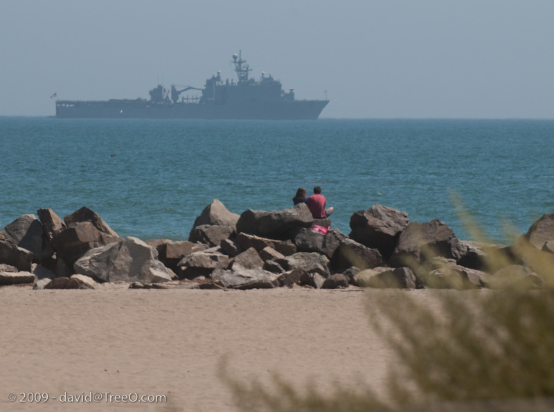 Ship Watching Hotel Del Coronado, San Diego