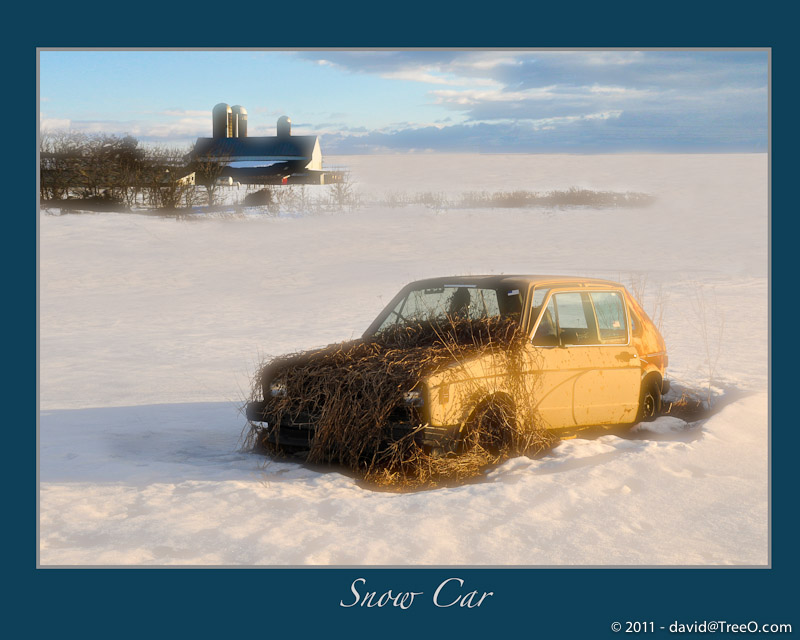 Snow Car - Lancaster County, Pennsylvania - February 28, 2010