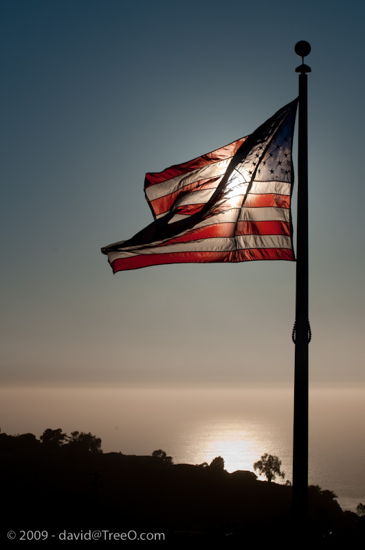 In Honor of My Father, Flag Over the Pacific