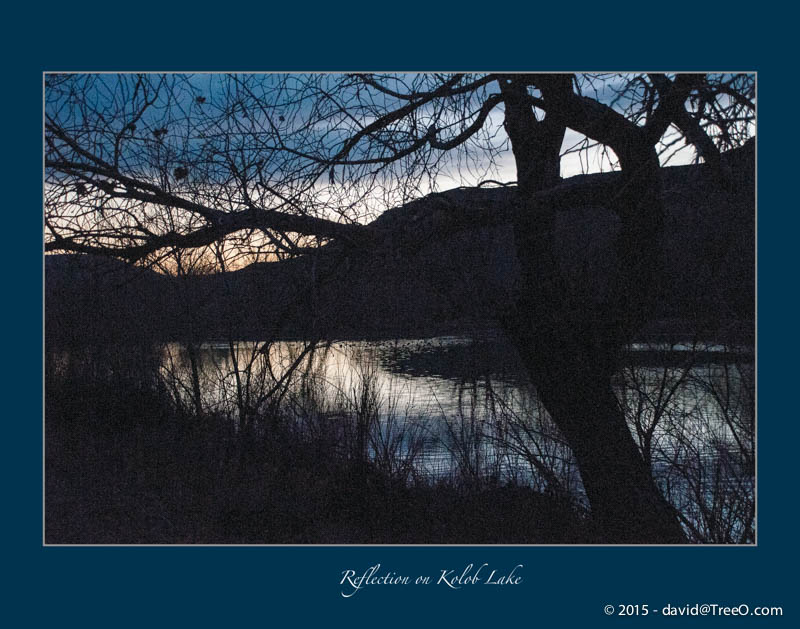 Reflection on Kolob Lake