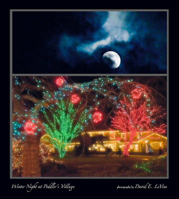 Winter Night at Peddler’s Village