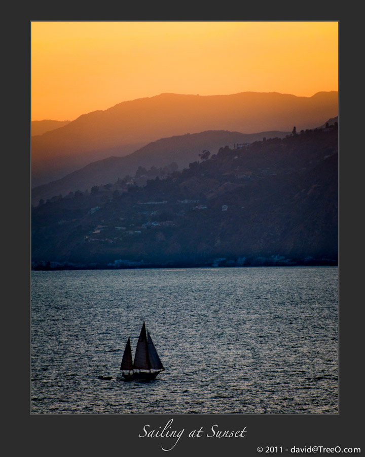 Sailing at Sunset