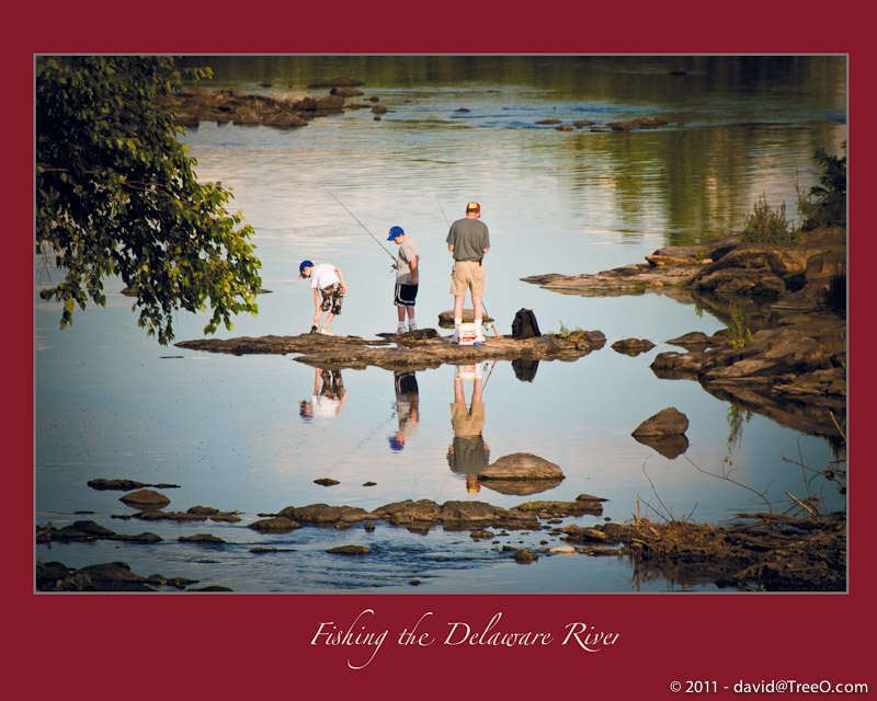 Fishing the Delaware River