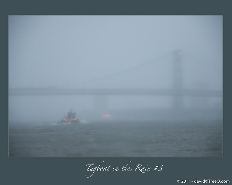 Tugboat in the Rain no.3