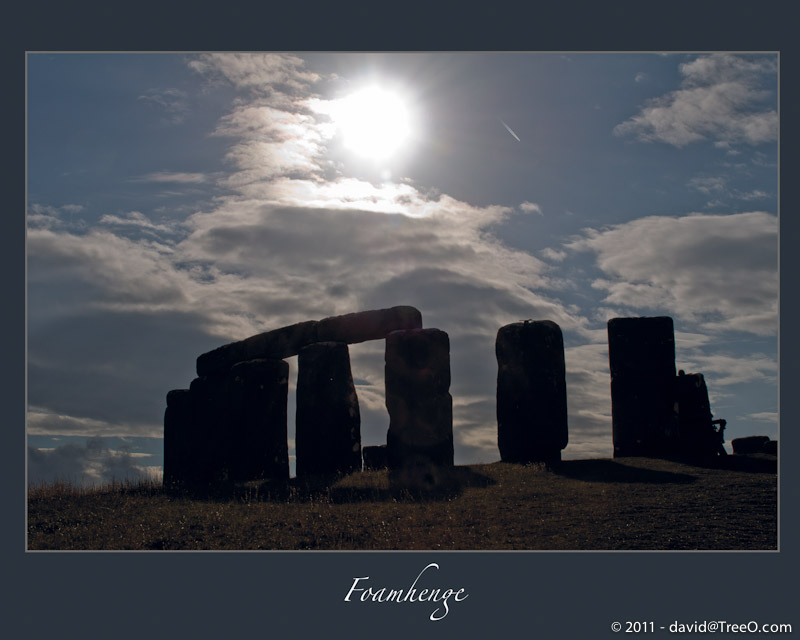 Foamhenge - outside of Glasgow, Virginia â December 15, 2008