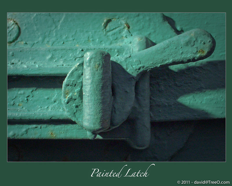 Painted Latch