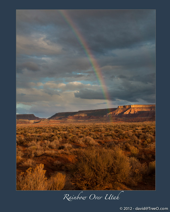 Rainbow Over Utah