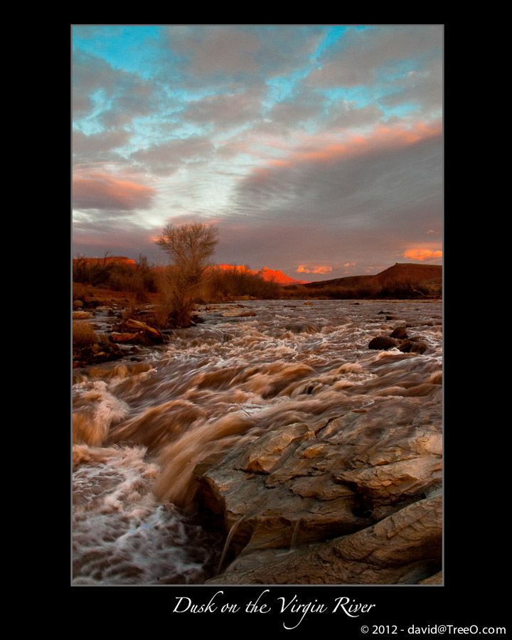 Dusk on the Virgin River