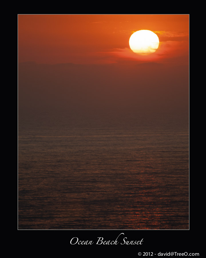 Ocean Beach Sunset