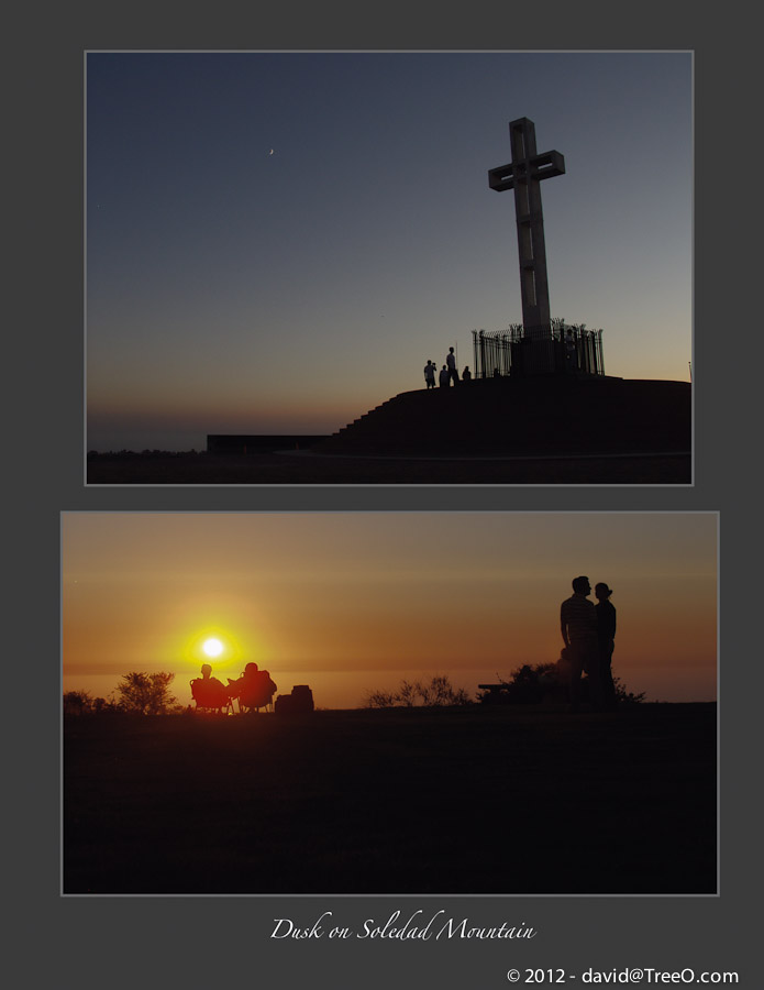 Dusk on Soledad Mountain