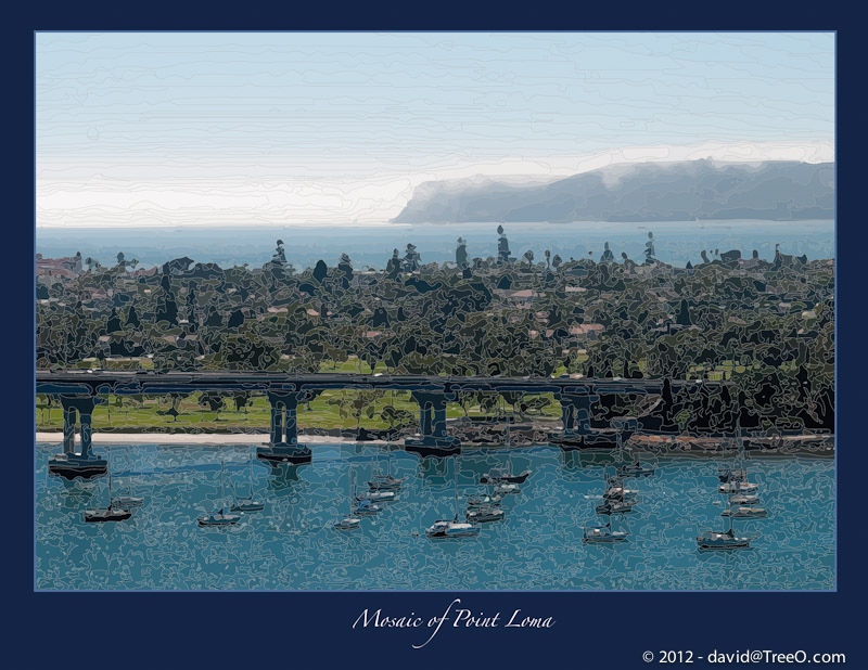 Mosaic of Point Loma