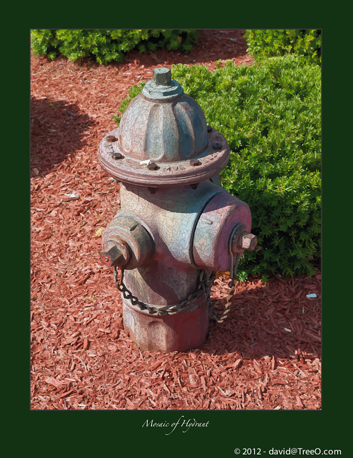 Mosaic of Hydrant