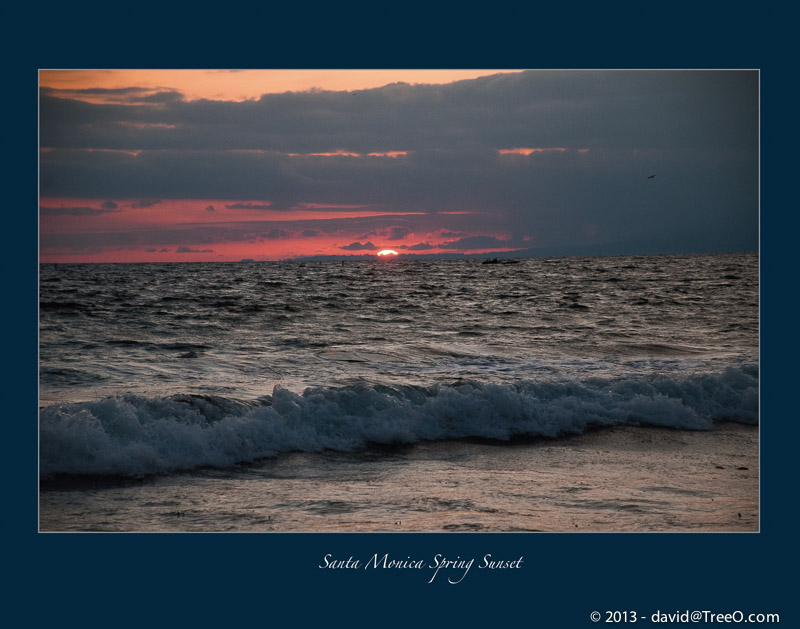 Santa Monica Spring Sunset