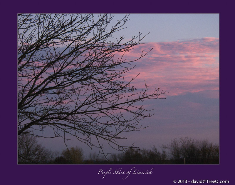 Purple Skies of Limerick