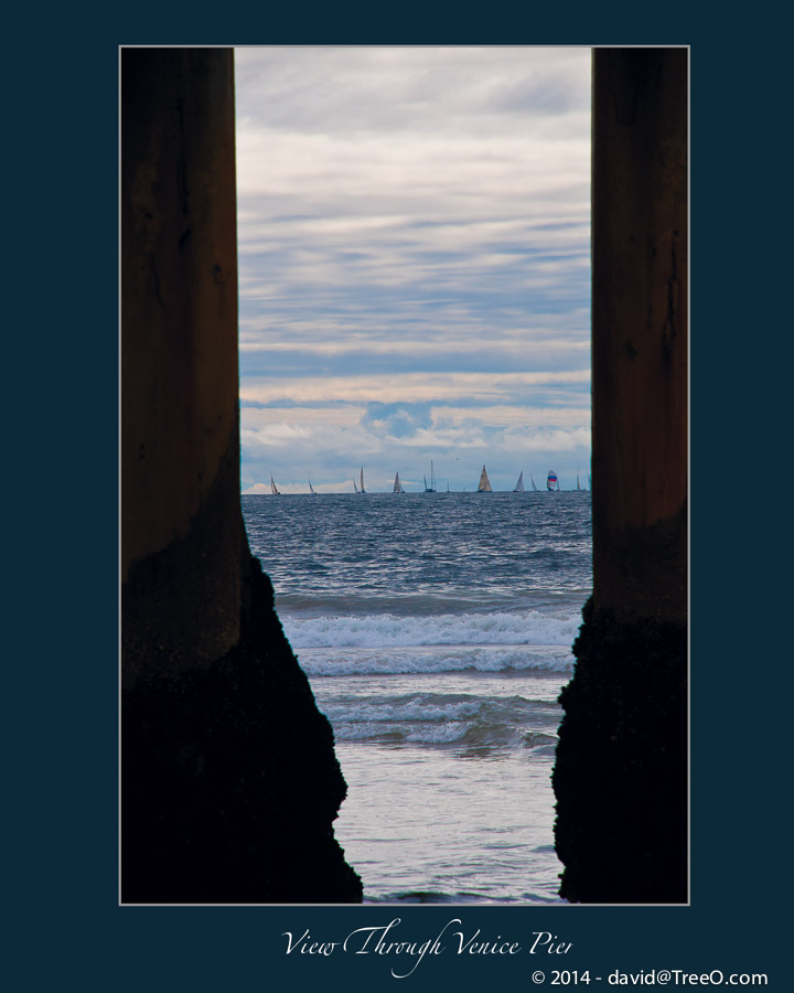 View Through Venice Pier