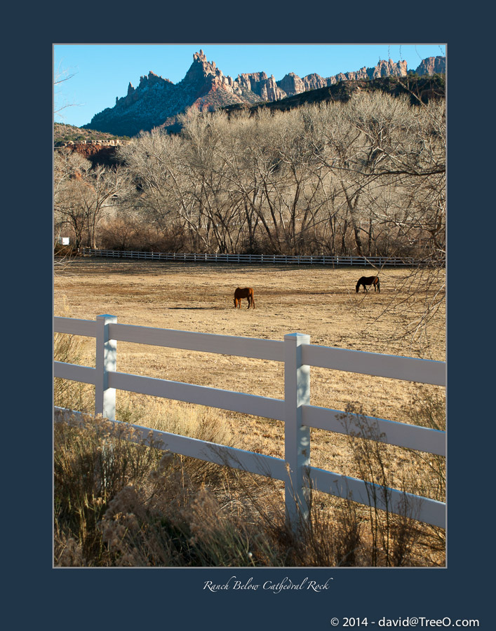 Ranch Below Cathedral Rock