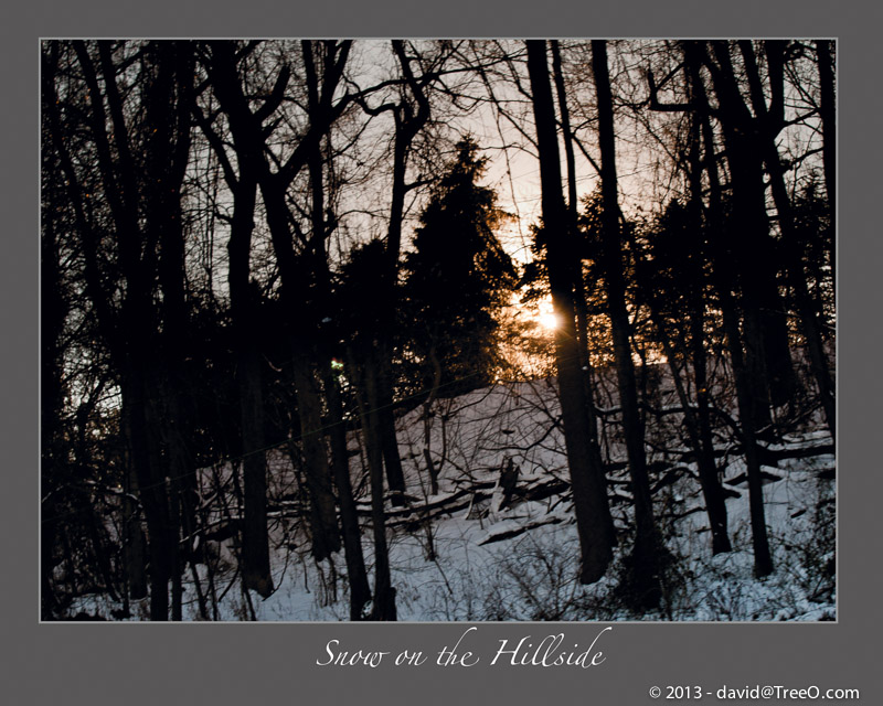 Snow on the Hillside