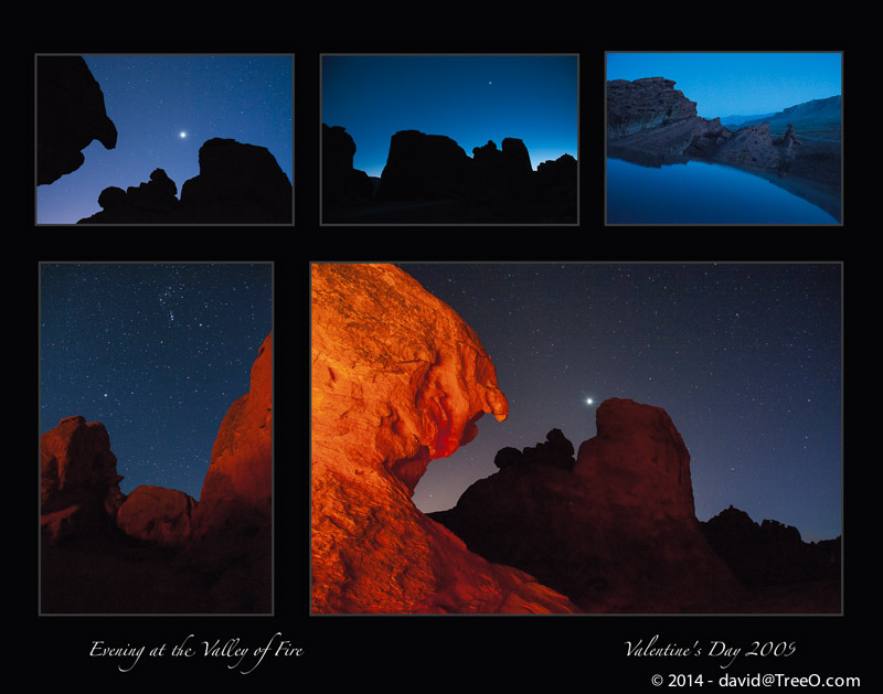 Evening at the Valley of Fire