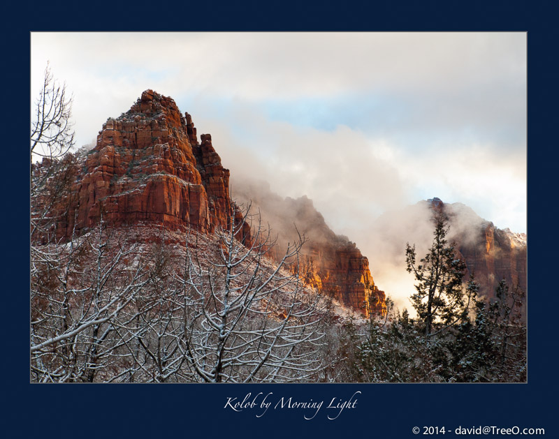 Kolob by Morning Light