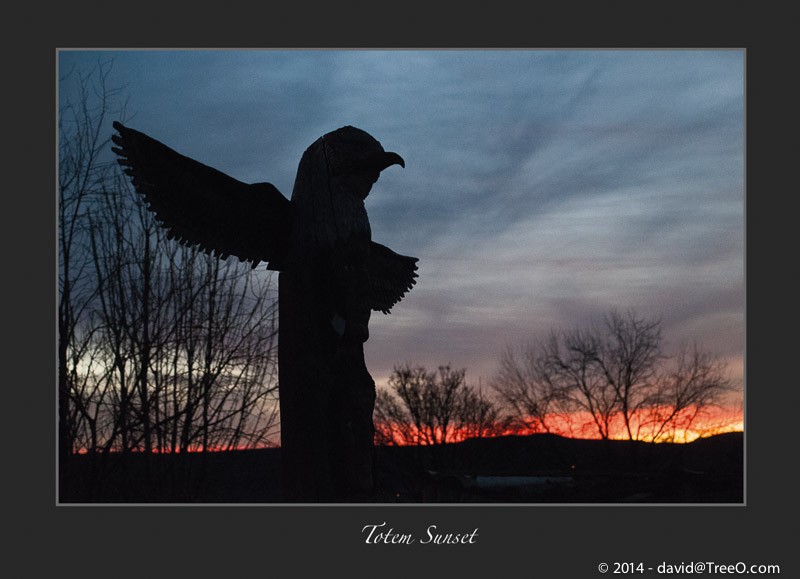 Totem Sunset