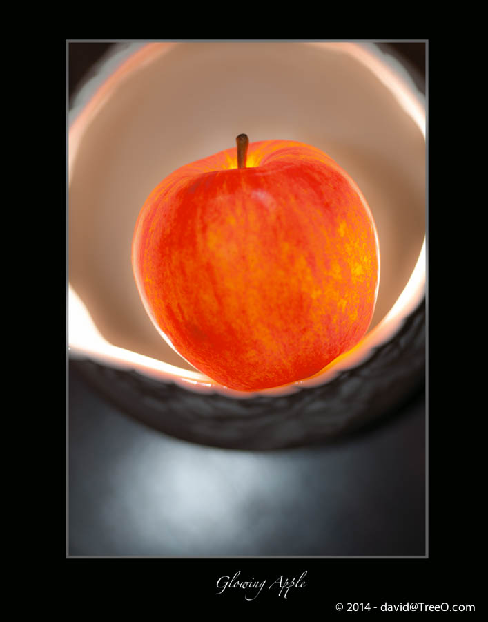 Glowing Apple