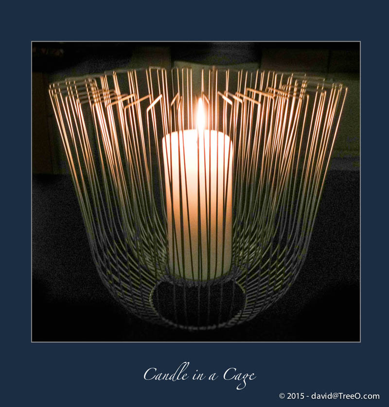 Candle in a Cage